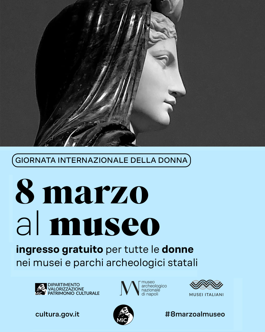 locandina promozionale 8 marzo