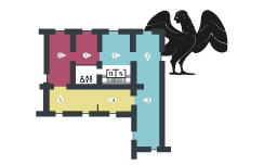 Mappa della Mostra "Parthenope. La Sirena e la città"